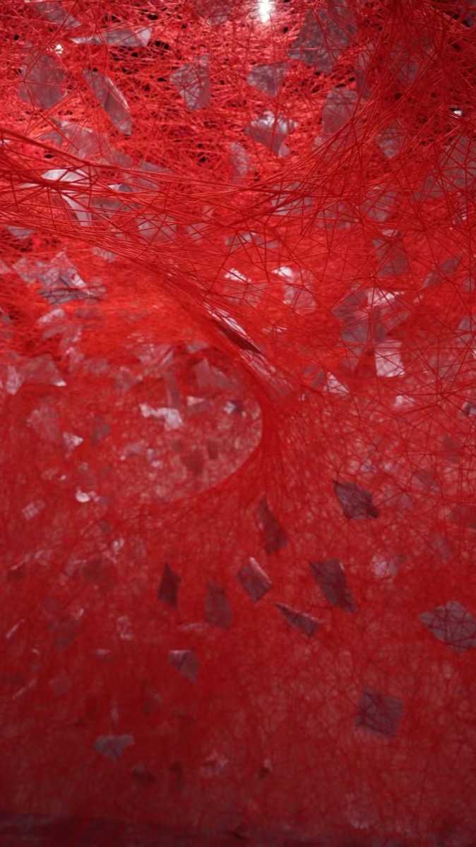 Chiharu Shiota, Uncertain Journey artwork reference